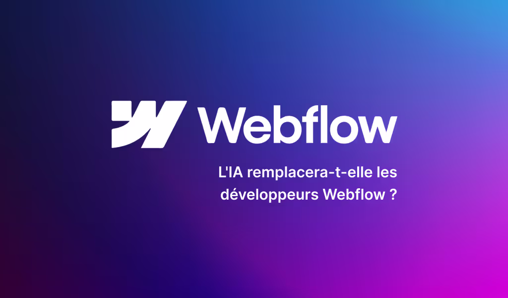 L'IA remplacera-t-elle les développeurs Webflow ?