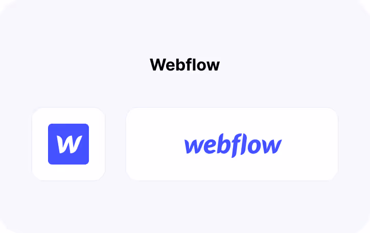 Logiciels de Design Webflow